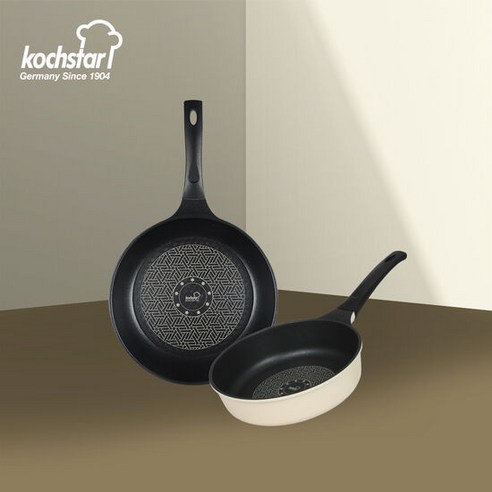 아델라 인덕션 통주물 후라이팬 2종 세트 KSC-ADIH8D4, 단품