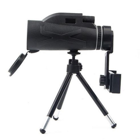 Lixada 80x100 줌 고화질 렌즈 프리즘 하이킹 단안 망원경 + 전화 클립 삼각대, 26mm