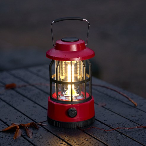 TADAC 타닥 로이스토 LED 랜턴 캠핑 조명 캠핑용 LED랜턴, 라즈베리레드S, 1개