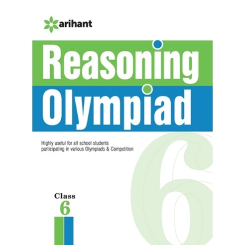 (영문도서) Olympiad Reasoning Class 6th Paperback, Arihant Publication India L..., English, 9789352033928