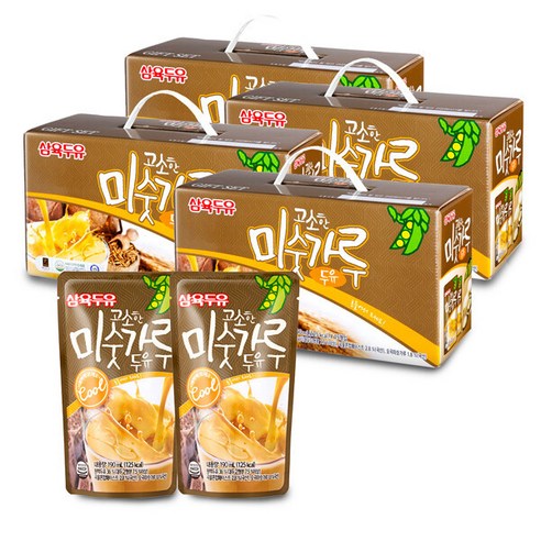 삼육두유 미숫가루 두유, 190ml, 45개