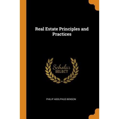 (영문도서) Real Estate Principles and Practices Paperback, Franklin Classics, English, 9780342062294