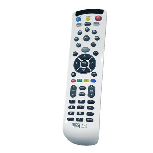 [호환] 매직온450 통합리모컨 백색 셋톱박스리모컨 LGTV 스카이라이프