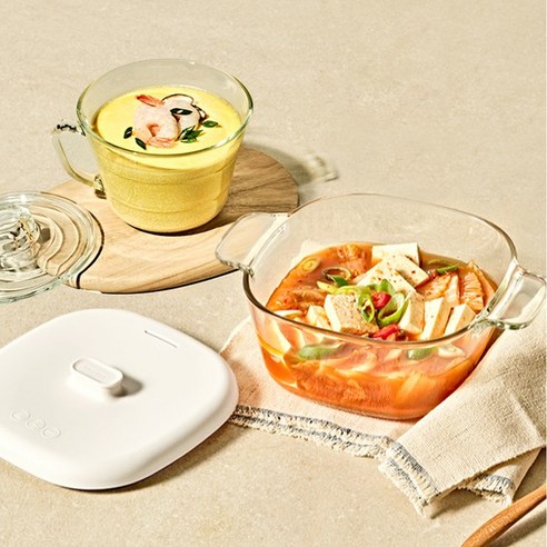 글라스락 렌지쿡 코지밀크 탕찌개용 & 계란찜용, 없음, 1개