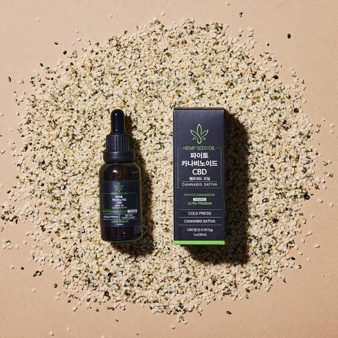 자연의 활력을 담은 한 방울, 파이토카나비노이드 CBD 햄프씨드 오일