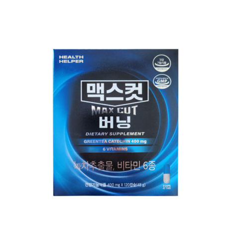 헬스헬퍼 맥스컷 버닝 4box(병)+1box 증정, 120정, 5개