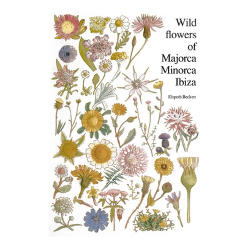(영문도서) Wild flowers of Majorca Minorca and Ibiza Hardcover, CRC Press, English, 9789061916345