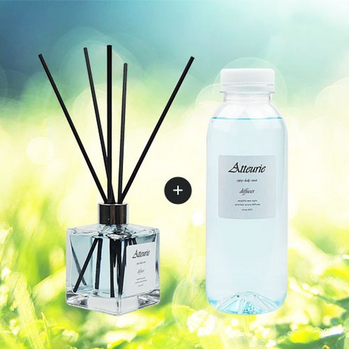 아뜨리에 네츄럴 아로마 디퓨저 200ml + 리필 400ml, 릴리스윗