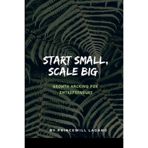 (영문도서) Start Small Scale Big: Growth Hacking for Entrepreneurs Paperback, Fiction Business and Entrep..., English, 9788553276103