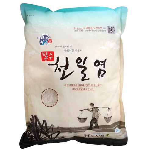 남도식품 신안 천일염 3kg, 1개