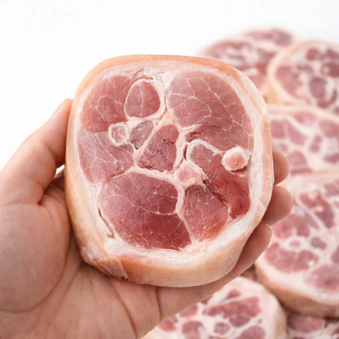 돼지 족발 쫄깃한 수입 구이용 슬라이스 족발 장족 앞다리 1.1kg 업소용 족발, 3개, 1.1kg