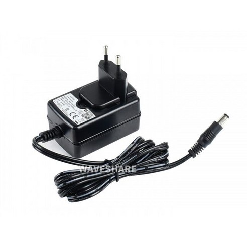 웨이브쉐어 전원 공급 장치 5V/4A DC 잭 5.5mm Jetson nano에 적용 US/EU/UK 플러그 유형, [03] EU Power Plug