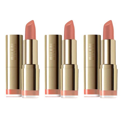 밀라니 컬러 스테이트먼트 립스틱 3.97g, Nude Creme, 3개