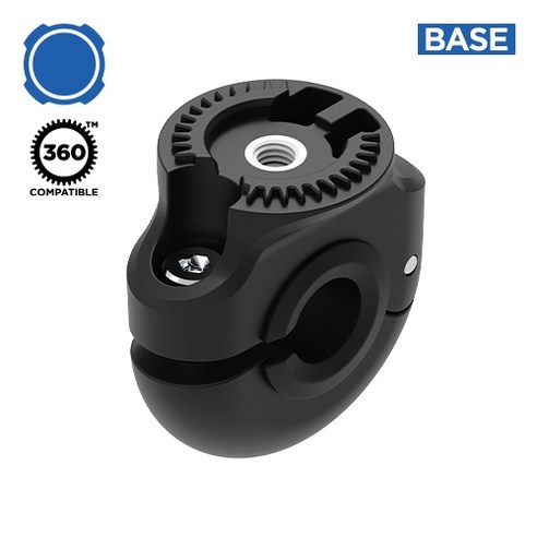 쿼드락 360 Base - Bar Clamp Small V2(20/100) 스마트폰 자전거 거치대, 1개