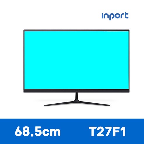 모니터  INPORT 인포트 T27F1 FHD 프리싱크 75 시력보호 27인치 무결점 모니터, INPORT T27F1