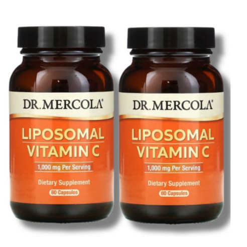 (2병 무료배송) 닥터머콜라 리포솜 글루텐프리 비타민C 1000mg 60캡슐 2팩