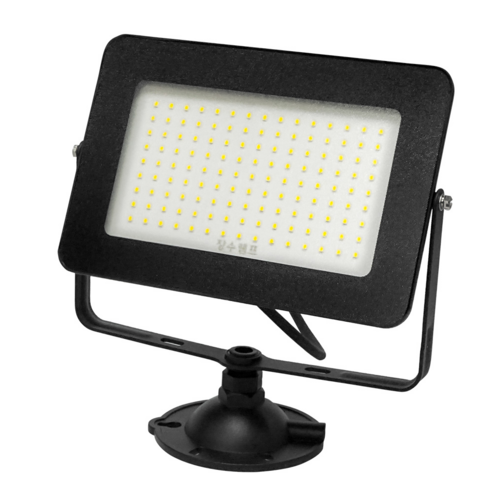 장수램프 LED 투광기 투광등 30W 간판 간판등 조명, 블랙, 주광색, 1개