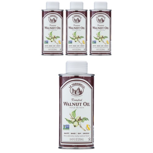 라투랑겔 로스티드 월넛 오일 비건 글루텐 프리, 250ml, 4개