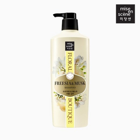 플로럴 부띠끄 퍼퓸 샴푸 프리지아앤머스크 650ml 3개 미쟝센, 기본