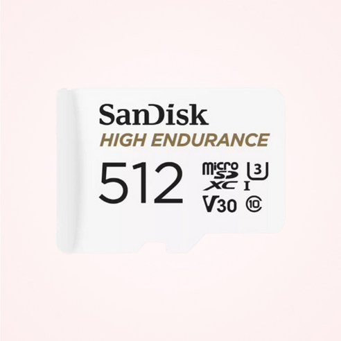 샌디스크 마이크로 SD 카드 QQNR High Endurance, 512GB
