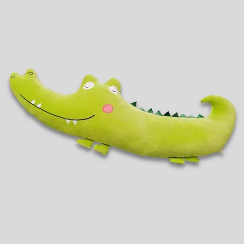 카파디 오리인형 귀여운 대형인형 누빔 다기능 모찌 캐릭 동물 긴 바디필로우, 악어110CM
