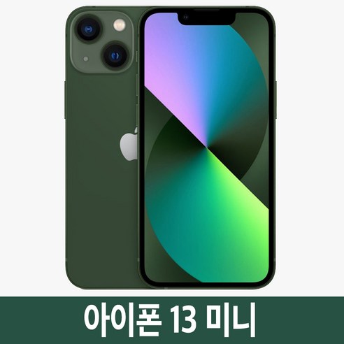 아이폰13미니 iPhone13 Mini 자급제, 128GB, 그린