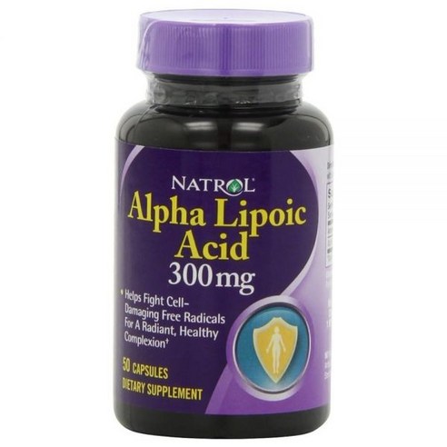 Natrol 알파 리포산 300mg 50개, 50정, 1개