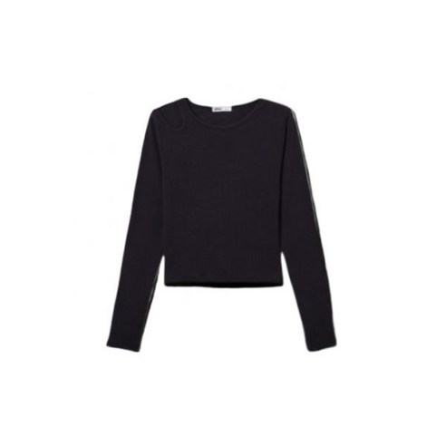국내매장상품 SPAO 스파오 긴팔티 컷아웃 긴팔 티셔츠_SPLWE23G98 SPLWE23G98 262492 스파오심리스