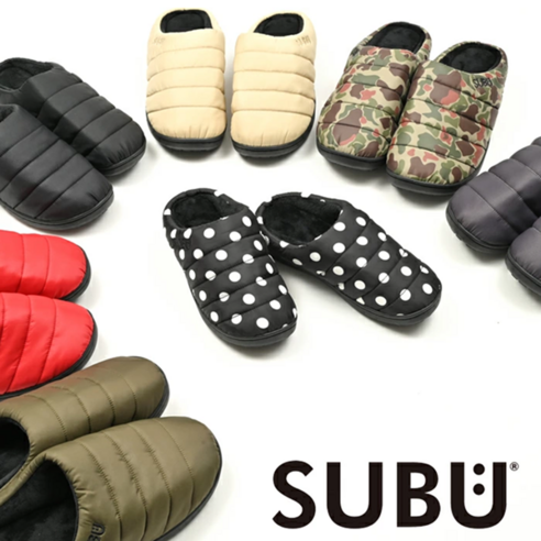 스부 퍼마넷 패딩 슬리퍼 닷 남자 여자 겨울 방한 다운 샌들 신발 SB-63