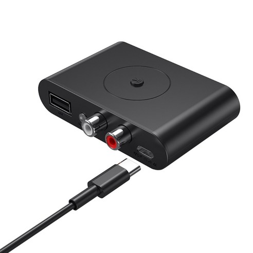 Bluetooth-Compatible 5.3 송신기 수신기 3.5 AUX RCA USB U-Disk 스테레오 음악 무선 오디오 어댑터 TV PC CAR, 한개옵션0