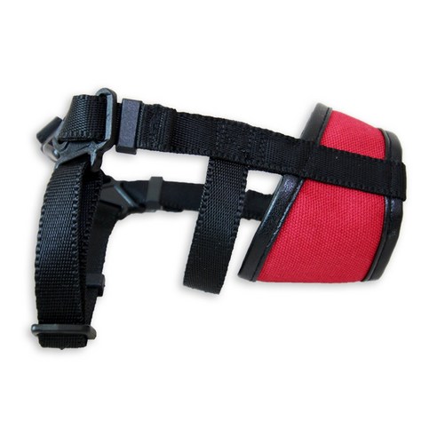 애견 소형견 미어캣 입마개 산책 훈련 짖음방지, 4호(입둘레14cm), 빨강, 1개