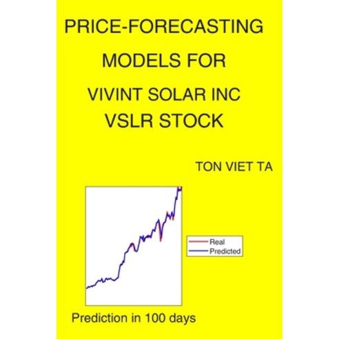 Price-Forecasting Models for Vivint Solar Inc VSLR Stock Paperback, Independently Published, English, 9798574638330