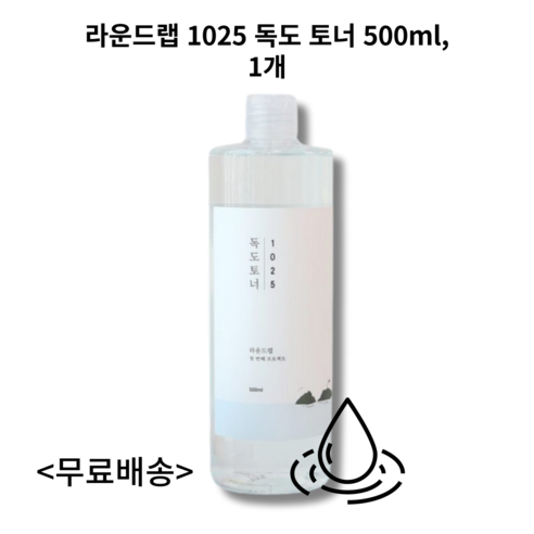 라운드랩 1025 독도 토너 500ml, 1개