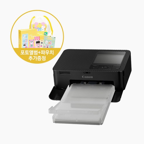 캐논 SELPHY 포토프린터 CP1500 블랙, CP1500(블랙)