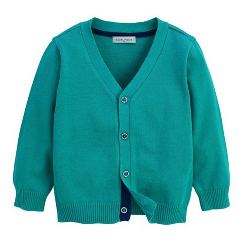 컬리수 컬러포인트 가디건 C211GDX51P