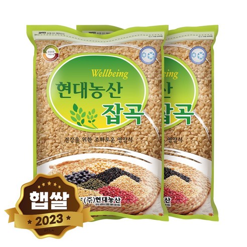 현대농산 국산 현미찹쌀 찰현미 4kg (2kgx2봉), 1개, 총 4kg