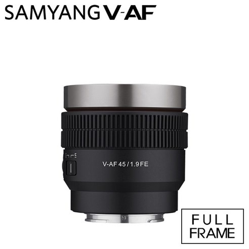 삼양 SAMYANG V-AF 45mm T1.9 FE 소니 풀프레임용 미러리스 카메라 영상 촬영 렌즈