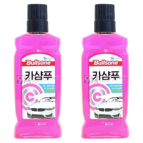 불스원 카샴푸-530ml 카워시 세차샴푸 자동차샴푸 세정제 소낙스 캉가루 맥과이어스 익스트림 크리스탈, 6개, 530ml