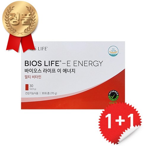 바이오스라이프 이 에너지 멀티 비타민 9g x 30포 2박스, 810g, 1개 biochemistryprimerforexercisescience