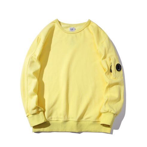 [CP컴퍼니] 남성 와펜 24SS 83692 가을 헤비웨이트 라운드넥 스웨트셔츠 봄가을 남성복 루즈핏 기본 커플 상의