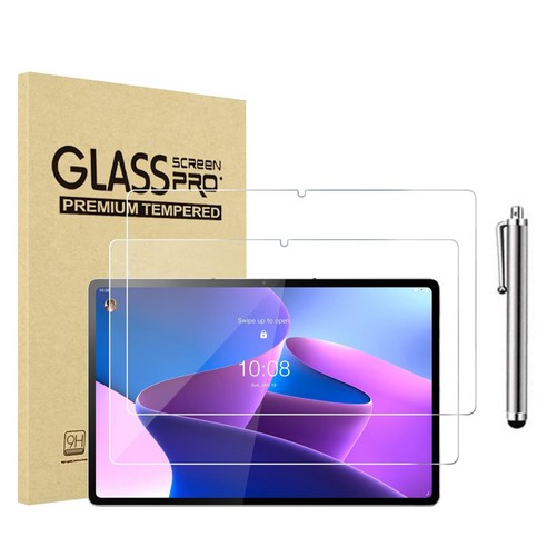 레노버탭 P12 프로 12.6인치 샤오신패드 방탄 강화유리 액정보호필름2장 TB-Q706F Q706Z Lenovo Tab P12 Pro 12.6 Xiaoxin Pad 케이스나라