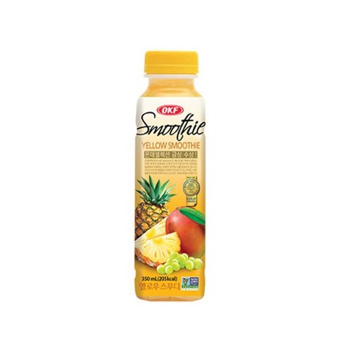 기타 [오케이에프]OKF오케이에프옐로우스무디350ml24개, 24개, 350ml