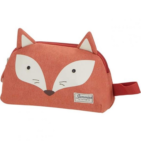 샘소나이트 Happy Sammies 세면도구 가방 화장품 케이스 21.5cm 브라운 오렌지