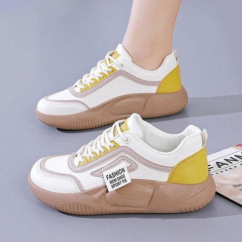 Modern Fashion 여성 키높이 운동화 통굽 스니커즈 무지외반증 신발