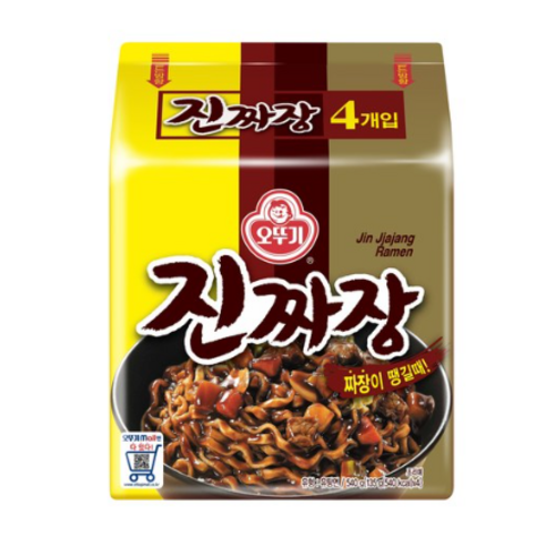 오뚜기 진짜장 멀티팩 4개입, 4개