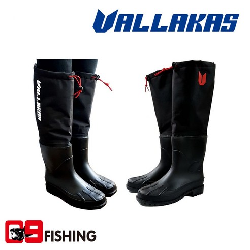 발라카스 웨이더부츠 블랙에디션 VS09-2 낚시장화 낚시용, LL