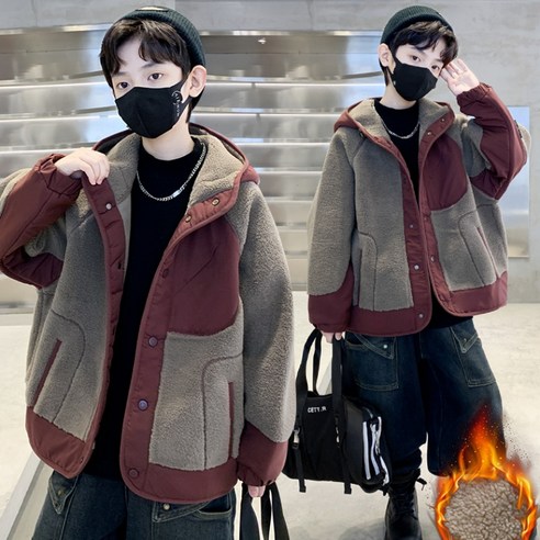 따뜻함, 편안함, 스타일이 공존하는 최고 품질의 남아 겨울 코트