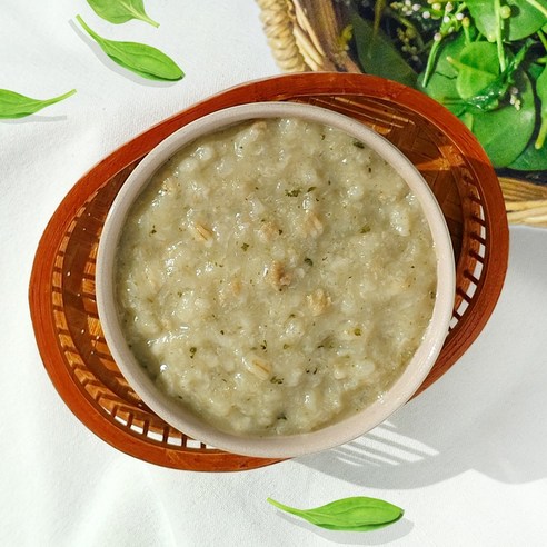 기운찬식탁 시금치쇠고기죽 9개, 300g