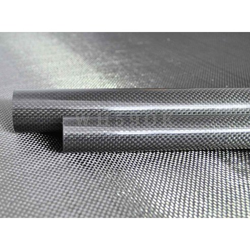 RC액슬 카본파이프 탄소 섬유 튜브 3k Carbon fiber tube 외경 17mm 내경 13mm 15mm RC 장난감.DIY 탄소 섬유 막대, 1pcs, 17x15x500mm 유광