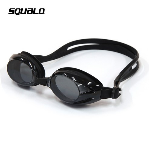 스쿠알로 아동용 수경 SGL-1600M, 블랙, 색상선택:SGL1600M 블랙